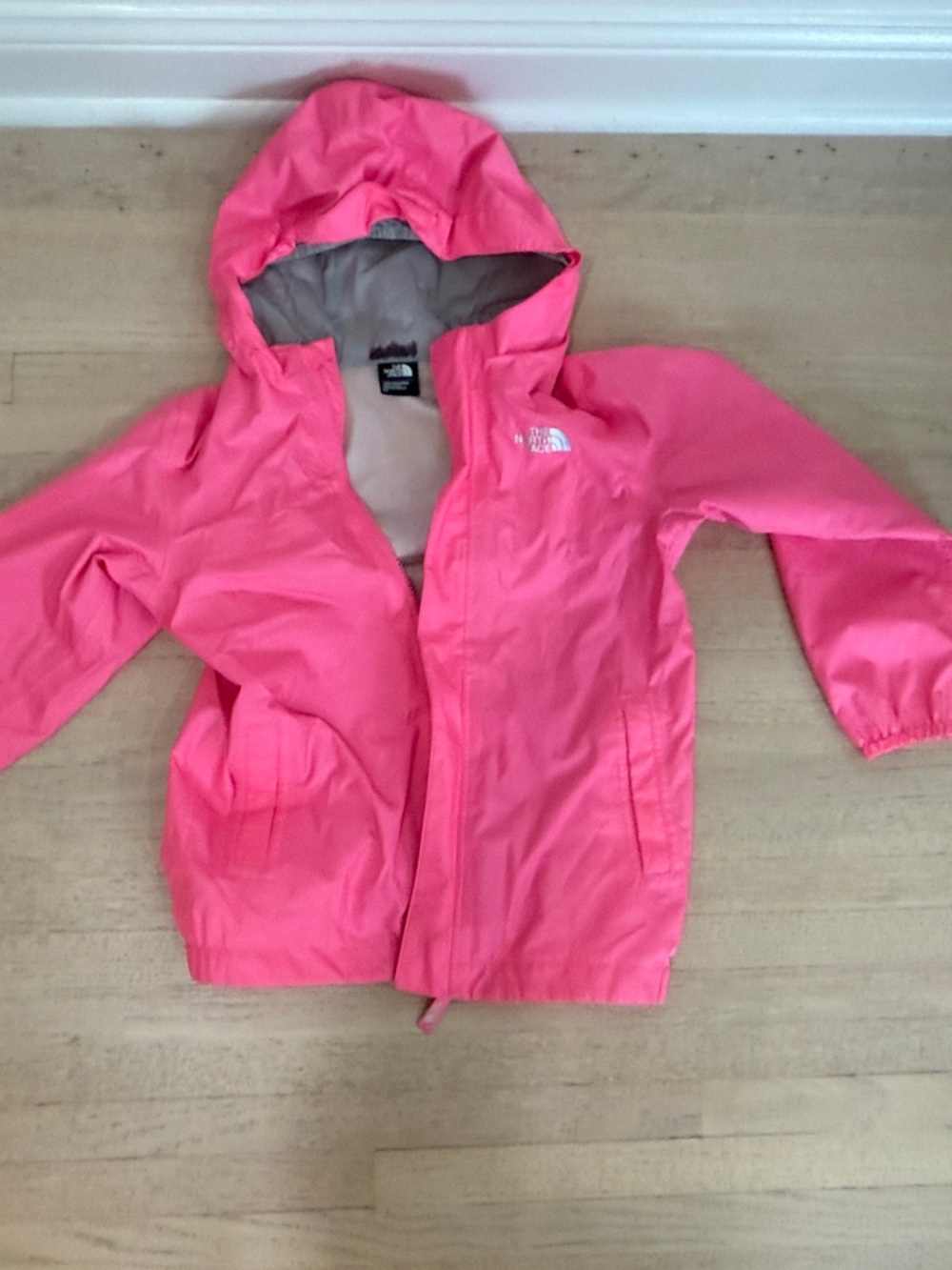 used girls moth face raincoats size 6